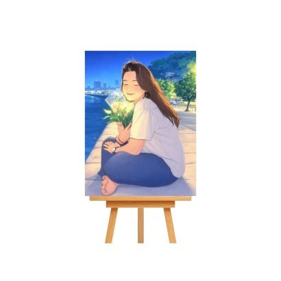 Custom Photo with FREE wooden stand